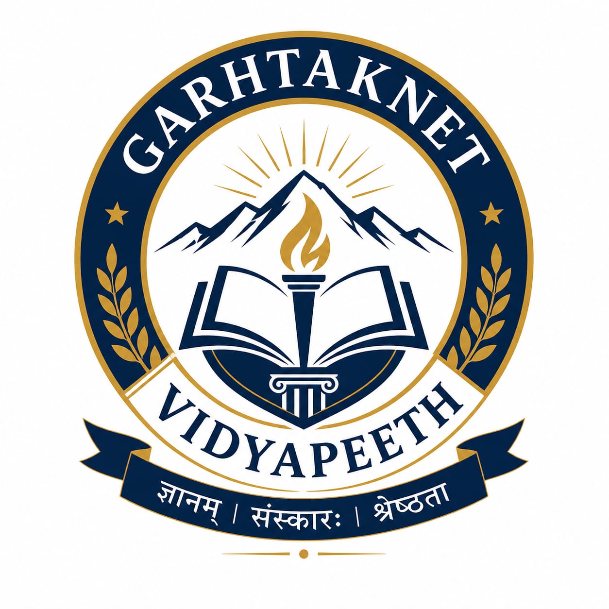 GARHTAKNET VIDHYAPEETH  SCHOOL Logo
